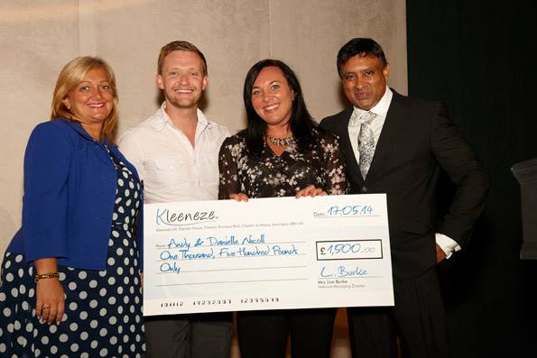 Andy & Danielle's Extra Bonus Cheque